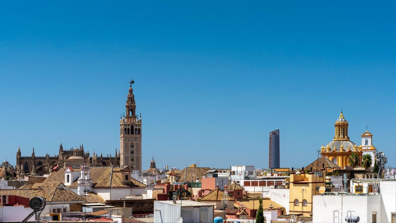 Palacio Del Siglo XVII Frente A Los Jardines De Murillo Севилья Экстерьер фото